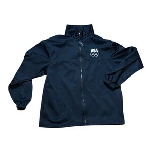 Made in 90s USA Olympic Navy Jacket